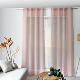 Rideau en Lin Élégant pour Salon et Chambre | Dimensions : Largeur 3m × Hauteur 2,50m